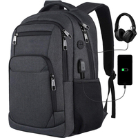 Vente chaude USB charge épaule pochette d'ordinateur hommes affaires sac à dos ordinateur sac étanche voyage épaule sac à dos