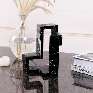 Arredamento per la casa moderna elegante oggetti di Design in marmo arte arredamento morbido per l'albergo e la casa accessori decorazioni fantasia - Product Image 6