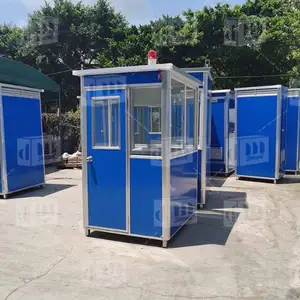 Dreammaker Supplier Temporary Detachable Prefabricated Toll Tool Room Park Ticket Outdoor Sentry Box Security Guard Shack Booth