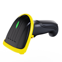 Escáner de Código de Barras Inalámbrico USB 2.4G 2D 1D, Lector de Códigos QR con Cable, Alcance de 30-50m, 200 Escaneos/Segundo, en Stock