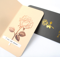 Rose En Forme De Signet En Métal Or Rose Hep Clip de Livre En Acier Creux Marque-Page