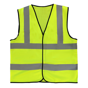 CITICITYCustom Breathable <b>Work</b> Vest Yellow Reflector <b>Jacket</b> <b>Construction</b> Workwear Mesh Back Polyester Safety Vest with logo - Product Image 2