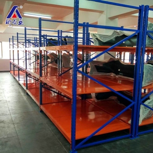 Estanterías Metálicas Ajustables de Gran Profundidad, Estanterías de Almacenamiento de Acero, Estanterías de Almacén y Sistema de Estanterías de Largo Alcance de Servicio Mediano - Product Image 5