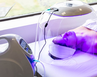 Appareil facial à oxygène O2toDerm de Corée, machine à oxygène à haute concentration, appareil hydratant pour salon de beauté et spa
