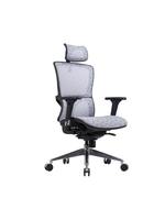 Chaise de bureau ergonomique moderne XTBGY-022, design de haute qualité, dossier haut en tissu maillé, hauteur de siège réglable, fixe