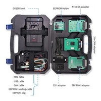 Le programmeur de clé intelligente CGDI CG100X de nouvelle génération pour la réinitialisation des airbags et l'ajustement du kilométrage et la lecture des puces BCM prend en charge MQB