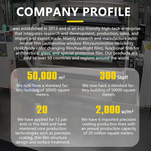 Film de protection de pare-brise en TPU transparent HD de 7.5 mil d'épaisseur, film de protection de pare-brise de voiture auto-cicatrisant et anti-UV, <span class=keywords><strong>origine</strong></span> chinoise - Product Image 5