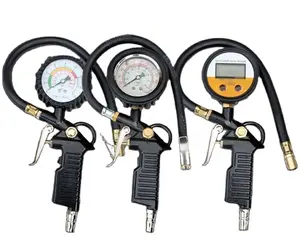 High-precision car tire pressure gauge LED liquid crystal luminous display electronic digital display tire pressure gun for car