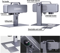 Suministro de Fábrica: Grabador Láser de Fibra CNC 3D M4 con Software de Control EZCAD - Compatible con Formatos DXF/AI/DST - ¡Nuevo!
