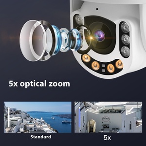 Thông minh ngoài trời Camera giám sát 5x Zoom quang 2.5 inch hiển thị CMOS di động từ xa Wifi IP Pan-Tilt hệ thống giám sát - Product Image 2