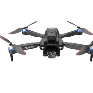 Lf632 Wifi FPV có thể gập lại động cơ không chổi than Quadcopter Wifi FPV RC Drone camera kép tránh chướng ngại vật định vị dòng chảy nhựa - Product Image 1