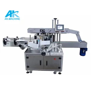 Simple Operation One Side Automatic Sticker Labeling Machine Fully Automatic Pet Bottles Labeling Printing Processing Machinery