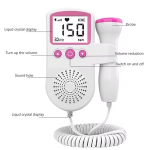 Máquina de Ultrasonido Portátil Personalizable al por Mayor, Instrumento Doppler Veterinario para la Detección del Latido del Corazón Materno-Fetal para Mascotas - Product Image 6