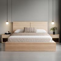 Camas de Casal lit double luxueux king size queen size lit double en bois autres lits ensembles de chambre meubles