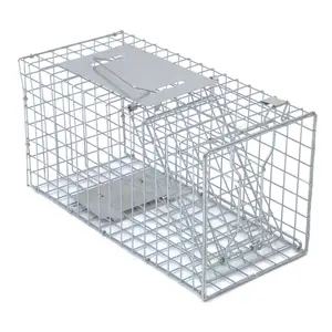 Customized Professional Humane Galvanized collapsible Feral Cat Trap,Cat Trap Cage