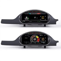 Yuefu 12.3 Inch Speedometer Digital Berbasis Linux untuk Dashboard Mobil, Cluster Multi-bahasa OSD, Garansi 1 Tahun untuk Volkswagen Passat
