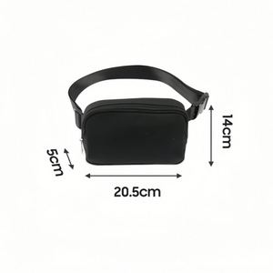 Riñonera con Logotipo Personalizado, Riñonera con Cierre, Riñonera de Color Sólido, Riñonera Cruzada para Mujer y Hombre, Riñonera Impermeable con Correa Ajustable - Product Image 2