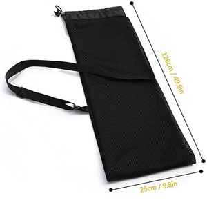 กระเป๋าเก็บอุปกรณ์พายเรือผ้าอ็อกซ์ฟอร์ดสีดำ 210D กันน้ำและกันฝุ่น - Product Image 1
