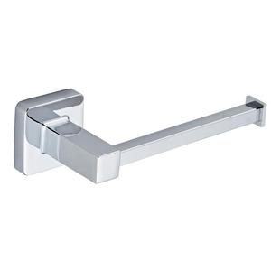 Ensemble d'accessoires de salle de bain 2 pièces en argent à fixation murale Home Designer Hardware avec porte-papier et porte-serviette - Product Image 4