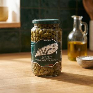 CAPERS in Vinegar Canned <b>Mason</b> <b>Jar</b> HORECA FOOD SERVICE Made in Italy Happy Hour PRIVATE LABEL CUSTOMIZABLE LOGO - Product Image 3