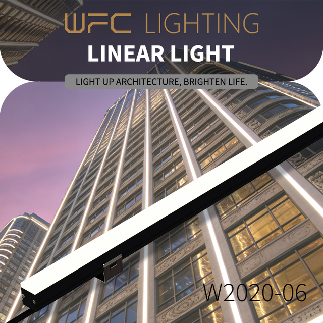 WFC Lighting Bespoke Design On/Off Switch DC24V App Control Dimmable 2-Year Warranty Architectural Linear LED Light for Hotel