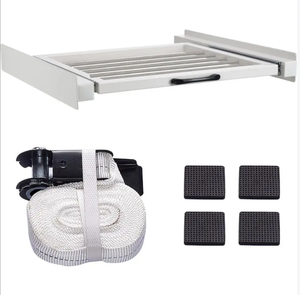 <span class=keywords><strong>Kit</strong></span> de <span class=keywords><strong>superposition</strong></span> universel pour lave-linge et sèche-linge avec sangles de fixation Support universel avec corde <span class=keywords><strong>à</strong></span> linge extensible - Product Image 4