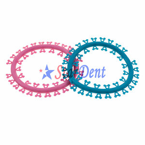 ยางรัดฟันลายการ์ตูนมิกกี้มัดหลากสีสำหรับจัดฟันวงโอริงทันตกรรม - Product Image 4