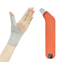 Attelle de pouce ultra-fine personnalisable avec logo, support de poignet pour soulager la tendinite - Stabilisateur respirant pour la main de la mère et la main de l'utilisateur (mouse hand)