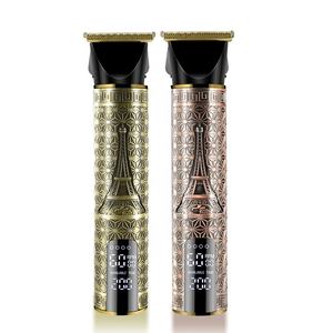 USB ricaricabile <span class=keywords><strong>barba</strong></span> uomo e tagliacapelli 3 velocità regolabile 4 ore uso Cordless con Trimmer in metallo per capelli - Product Image 3