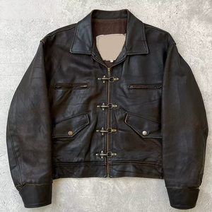 Guantes <span class=keywords><strong>de</strong></span> Cuero para Motocicleta Personalizados OEM Reteo, con Cierre <span class=keywords><strong>de</strong></span> Hebilla, para <span class=keywords><strong>Bombero</strong></span>, Motociclista - Product Image 2