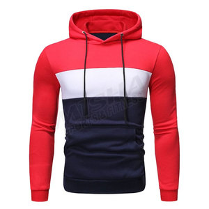 Sweat-shirts à capuche de haute qualité 100% coton, en molleton uni teint, coupe-vent et respirant, pour la salle de sport et l'entraînement, séchage rapide - Product Image 5