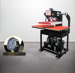 เครื่องพิมพ์ระเหิด16*24นิ้วขนาดใหญ่40x60ซม. เครื่องพิมพ์อัตโนมัติระบบไฮดรอลิกเครื่องพิมพ์ถ่ายเทความร้อนสำหรับเสื้อ - Product Image 5