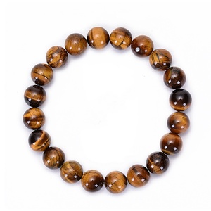 Nueva Pulsera de Cuentas Hechas a Mano con Piedra de Ojo de Tigre Natural, Joyería Unisex - Product Image 6