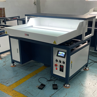Machine automatique à grande vitesse AIBA pour la pose de strass et la création de motifs pour la décoration de vêtements 1000x600mm 1200W AC220V/50HZ