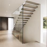 Le chemin invisible : Escaliers flottants ultra-minimlistes pour une vie en open space