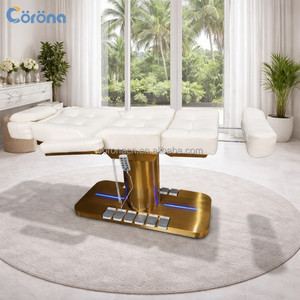 Profesyonel Güzellik Salonu Elektrikli Ayarlanabilir Güzellik Yatağı Yüz Bakım Spa Masaj Masası - Product Image 6