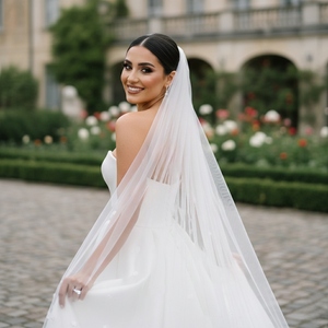 <span class=keywords><strong>Voile</strong></span> <span class=keywords><strong>de</strong></span> fleur <span class=keywords><strong>de</strong></span> perle romantique <span class=keywords><strong>de</strong></span> longueur <span class=keywords><strong>de</strong></span> chapelle YouLaPan V320 avec des fleurs 3D à couche unique pour <span class=keywords><strong>la</strong></span> saison <span class=keywords><strong>de</strong></span> mariage <span class=keywords><strong>de</strong></span> <span class=keywords><strong>la</strong></span> mariée - Product Image 4