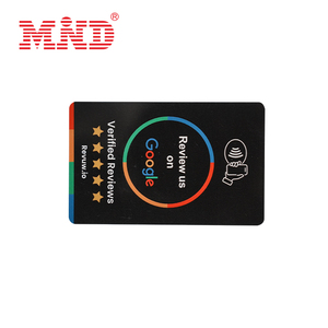 Tarjeta inteligente NFC de alta seguridad Google Review Links RFID 13,56 Mhz Uso corporativo - Product Image 4