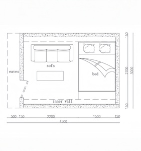 Casas Domo Prefabricadas Modernas Minimalistas de Acero y Hormigón, Ecológicas, Impermeables, Resistentes al Fuego, Duraderas, de Instalación Rápida, para Gimnasio - Product Image 6