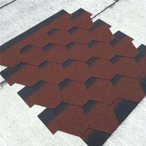 Giá Rẻ Giá lợp vật liệu chống thấm nước 260mm 520mm đầy màu sắc sợi thủy tinh nhựa đường bệnh zona cho mái gỗ - Product Image 6