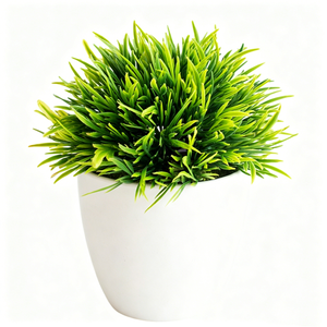 MSH I1264 Plantes vertes artificielles semi-sphériques Décoration d'intérieur Petites plantes en pot Ornements floraux PVC Bonsaï Durable 12cm - Product Image 6