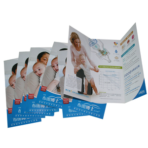 Brochure Pieghevoli Personalizzate Stampate a Colori Xiran, Volantini di Alta Qualità su Carta Patinata, Goffratura Disponibile, <span class=keywords><strong>Dimensioni</strong></span> Personalizzate OEM Disponibili A5 - Product Image 1
