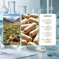 Bonbons Gommeux Véganes Maca Plus Courbe Extrême 60 Unités – Complément Alimentaire à Base de Racine de Maca Noire pour Femmes – Soutien à la Croissance Musculaire