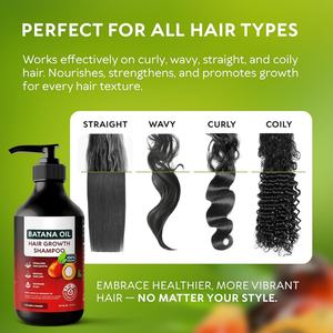 Shampooing pour la croissance des cheveux à l'huile de Batana 100% biologique, personnalisé par OEM, pour hommes et femmes, infusé à l'huile d'arbre à thé - Product Image 4
