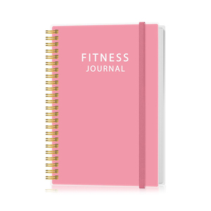 Customized Spiral <strong>Fitness</strong> Journal Workout <strong>Planner</strong> for Men &amp; Women A5 Sturdy Workout Log Book to Track Gym &amp; Home - Product Image 1