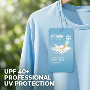 Eco-friendly Recycled Cotton Paper Waterproof hang Tags Custom Embossed with Gold Foil Printing Suitable for Clothing Shoes Bags - Product Image 3