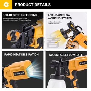 <span class=keywords><strong>Pistola</strong></span> pulverizadora <span class=keywords><strong>de</strong></span> pintura sin aire eléctrica <span class=keywords><strong>de</strong></span> 400W, 4 boquillas, 3 patrones, capacidad <span class=keywords><strong>de</strong></span> 800ml <span class=keywords><strong>para</strong></span> bricolaje, muebles <span class=keywords><strong>de</strong></span> coche <span class=keywords><strong>para</strong></span> el hogar, pintura <span class=keywords><strong>de</strong></span> puerta <span class=keywords><strong>de</strong></span> <span class=keywords><strong>Metal</strong></span> <span class=keywords><strong>de</strong></span> 1,3mm - Product Image 2