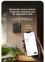 Diffuseur d'aromathérapie électrique sans eau pour la maison et les hôtels, avec une fragrance durable et longue durée pour un air frais, à fixer au mur