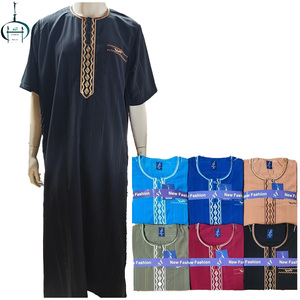 Nuovo Design 2025 Al Aseel Thawb - Abito <span class=keywords><strong>Arabo</strong></span> da Uomo in Poliestere Traspirante per Eid, Matrimoni e Moschea - Product Image 1