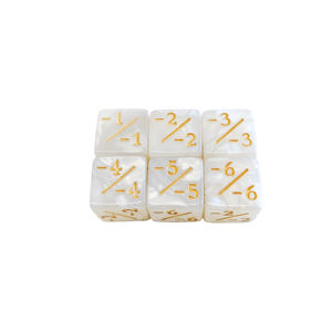 <span class=keywords><strong>ลูกเต๋า</strong></span>หินอ่อนขนาด 16 มม. สำหรับเล่นเกมกระดานสำหรับเด็ก ครอบครัว ใช้ในการเรียนรู้และฝึกฝนการคณิตศาสตร์ บวก ลบ พร้อมสัญลักษณ์ - Product Image 4